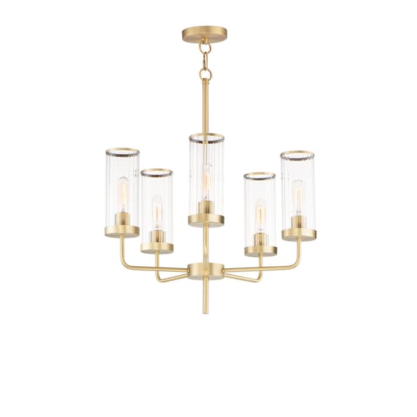 Maxim Lighting Crosby 5-Light Chandelier 11475CRSBR - main